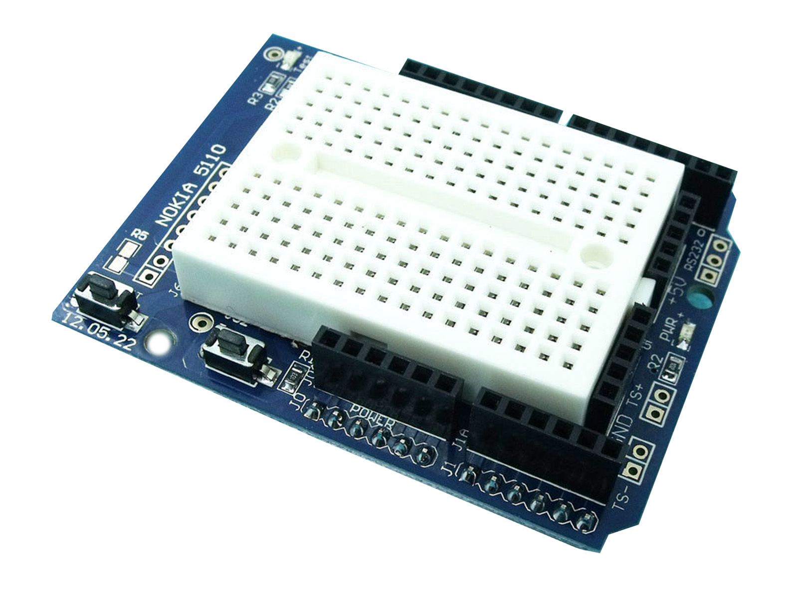 N.2 Shield prototipo Arduino UNO Originale Millefori basetta sperimentale.  