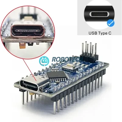 Arduino Nano R3 – ATmega328P Development Board (Mini-B / Type-C USB Variant Available)