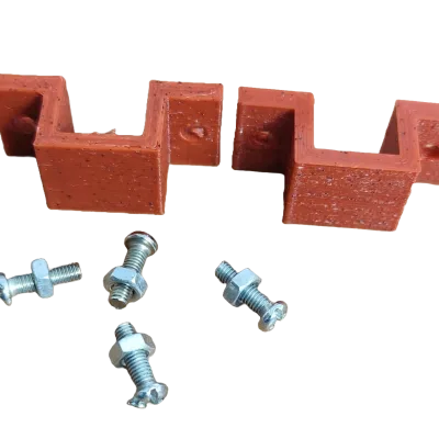 N20 Micro Metal Gearmotor Bracket Pair Random Color 3D Printed Plastic