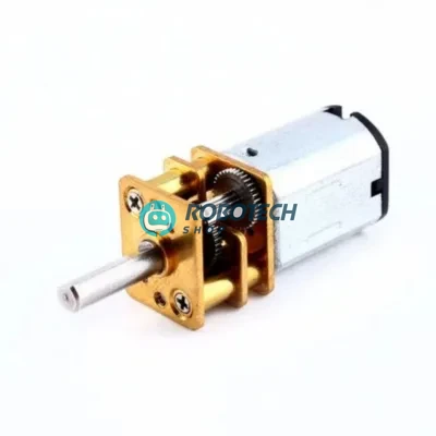 MICRO METAL GEARMOTOR N20 Gear Motor 200RPM with connecting wire soldered
