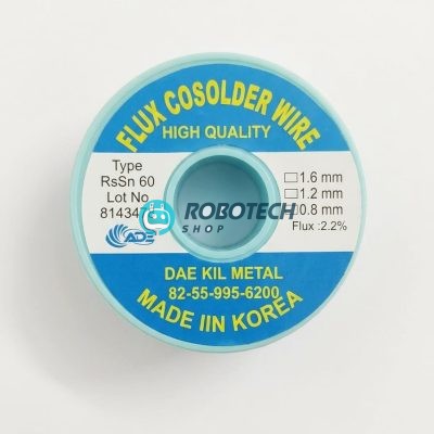 Solder Wire Rosin Core - 60/40 Tin-Lead, 0.8mm Diameter- Average Quality