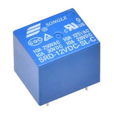12VDC Relay Mini 12V DC 10A Relay