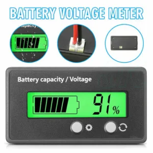 12V 24V 48V 72V Battery Capacity Indicator DC 8V-100V Voltmeter 23 s l400 1