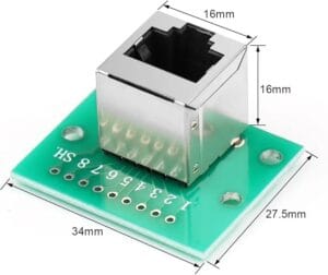 RJ45 Adapter Board Module 8P Modular Ethernet Connector Adapter RJ45 Splitter Module Network Interface 7 61wa0AbhBcL. AC UF8941000 QL80