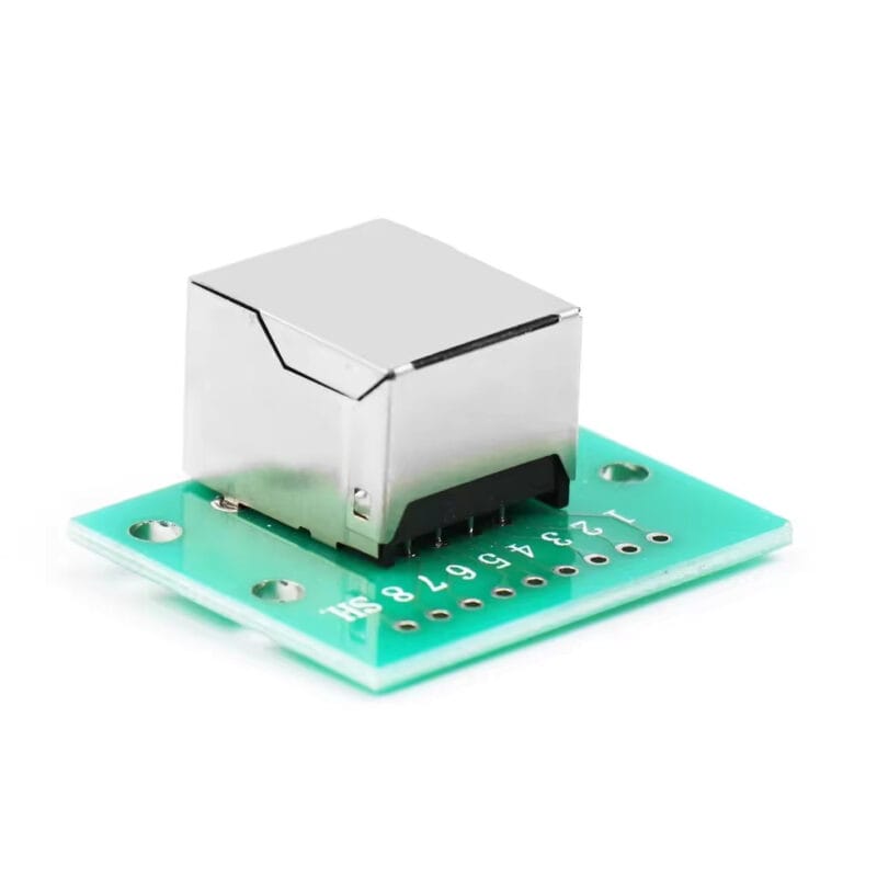 Serdes Rj45 Module RJ45 Adapter Board Module 8P Modular Ethernet Connector Adapter RJ45 ...