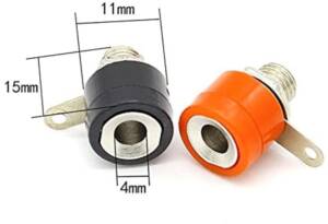 5 pair red black speaker connector 4mm banana socket female original imag6tmknc3epyn3