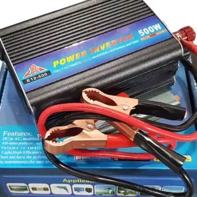 500W Power Inverter 12V DC to 220V AC - High-Efficiency Portable Power Converter