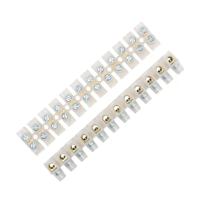 Terminal Block Connector Strip 10 A 12 way 6mm wire connector