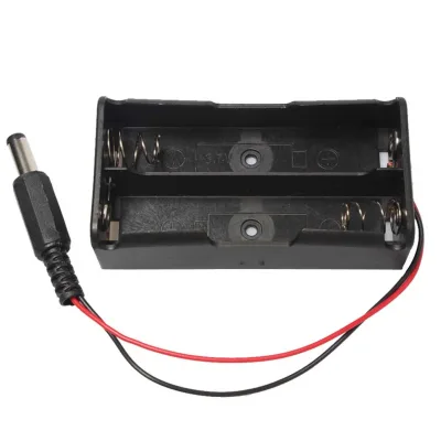 18650 2s battery case with dc jack