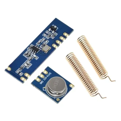 433MHz ASK Module – STX882 Transmitter/Receiver with 100m RF Range and SRX882 Antenna Module