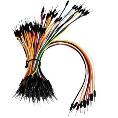 65-Piece Solderless Breadboard Jumper Cable Set