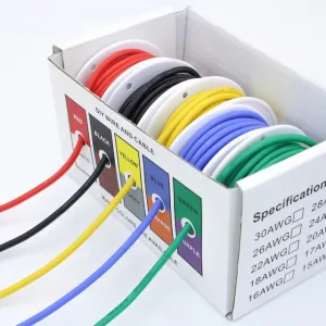 Silicone Wire 16AWG 16 Gauge Flexible Tinned Copper Wire -1ft 19 Sc27a575f5c594b5aa6d8d6e557c612edd.jpg 640x640q90