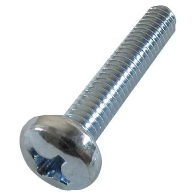 M4 Round Headed Screw 30mm With Nuts (10pcs)