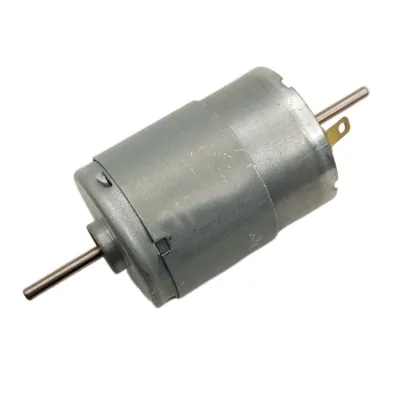 RS555 DC 12V High-Speed D-Shaft Fan Motor – 3.17mm Shaft for Cooling & DIY Projects