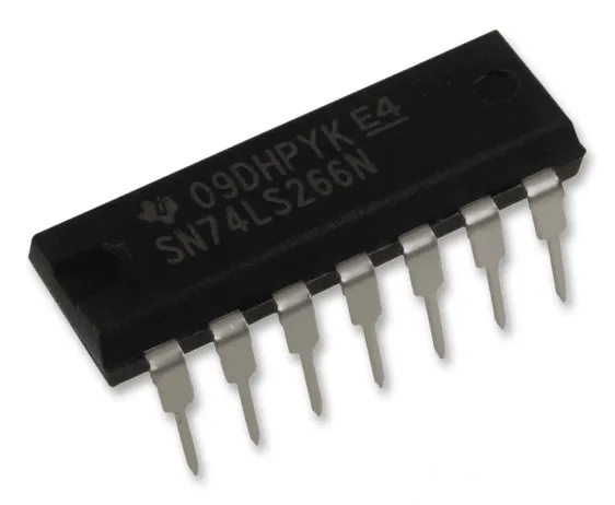 74266, SN74HC266N, 74HC266, 74LS266 DIP 14 Pin X-NOR Gate IC 1 74266, SN74HC266N, 74HC266, 74LS266 DIP 14 Pin X-NOR Gate IC