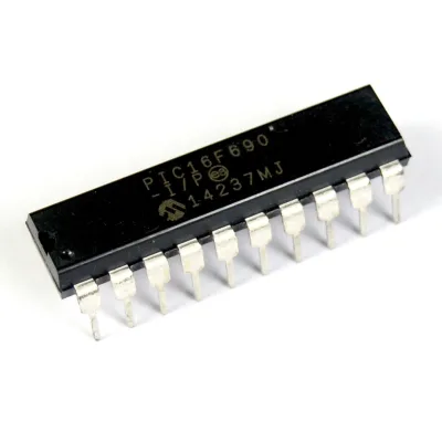 PIC16F690 Microcontroller with PWM and EEPROM