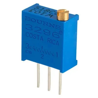 Multi-Turn Trimpot Potentiometer -1KΩ, 10KΩ, 100KΩ Variable Resistor
