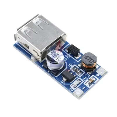 Mini PFM Step-Up DC-DC USB 0.9V to 5V Boost Converter Module