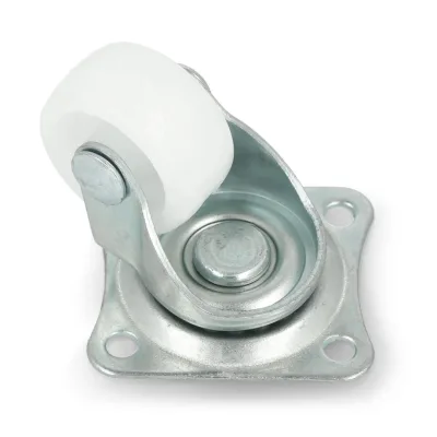 25mm Universal Swivel Wheel – PA6 Polyamide Caster for Robotics, DIY Chassis & Motion Platforms