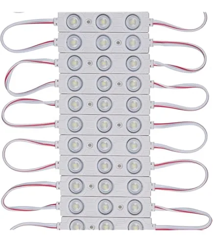 LED Module Lights, Waterproof 12V 6500K White For Signs, Channel Letters & Decorative Projects-5 pcs 2 LED Module Lights, Waterproof 12V 6500K White For Signs, Channel Letters & Decorative Projects-5 pcs - Image 2