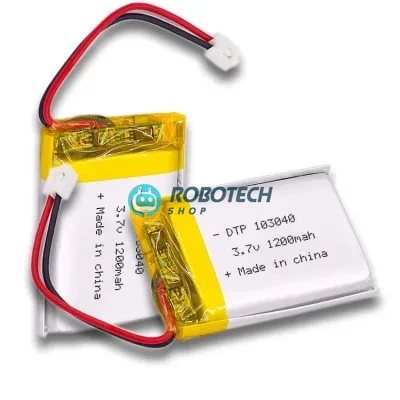 3.7v 1200 mAh Li-Po BatteryLithium Polymer (LiPo) Battery Single Cell Rechargeable Battery for DIY Projects RC Toys and Wearable Devices