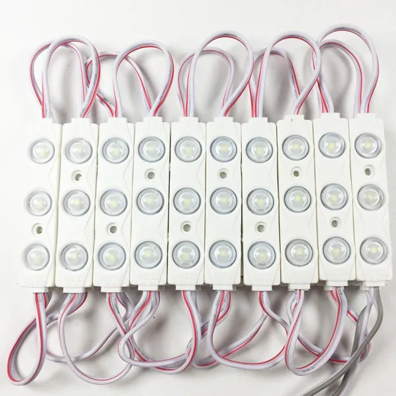 LED Module Lights, Waterproof 12V 6500K White For Signs, Channel Letters & Decorative Projects-5 pcs 6 LED Module Lights, Waterproof 12V 6500K White For Signs, Channel Letters & Decorative Projects-5 pcs - Image 6
