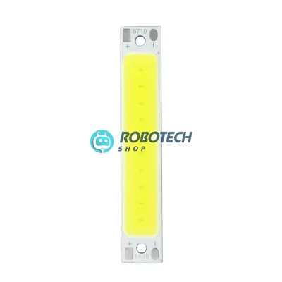 5710 5 W Mini COB LED – 3 V / 3.7 V Ultra-Bright White Light Chip (57 × 10 mm) for DIY, Car and Solar Projects | 5710 ৫ ওয়াট মিনি COB LED – ৩ V / ৩.৭ V হাই ব্রাইট হোয়াইট লাইট চিপ (৫৭×১০ মিমি) DIY, কার ও সোলার প্রোজেক্টের জন্য