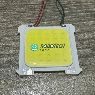 YD-30 10W White COB LED Chip 33×33 mm – 3V – 3.7V High Brightness SMD Bead for DIY Lighting | YD-30 ১০ ওয়াট হোয়াইট COB LED চিপ ৩৩×৩৩ মিমি – ৩ V – ৩.৭ V উচ্চ উজ্জ্বলতা DIY প্রোজেক্টের জন্য