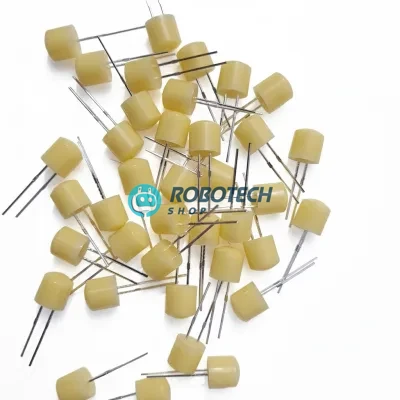 8mm warm white LED Light for DIY | Hobby | Automation and Arduino Projects- 100 pcs