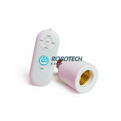 Wireless B22 to E27 Light Socket Adapter with Remote ON/OFF Control