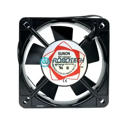 High Airflow Metal Chassis AC Cooling Fan 220–240V – 120mm Industrial Exhaust Fan
