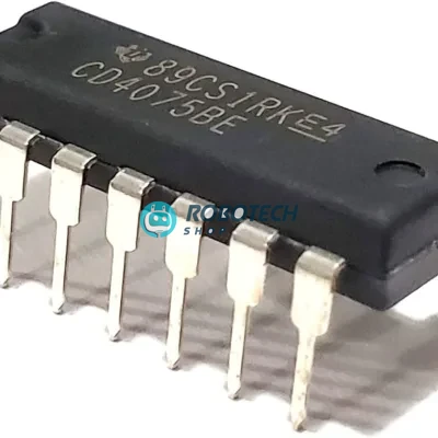 CD4075 IC – Triple 3-Input OR Gate CMOS Logic Integrated Circuit | CD4075 আইসি – ট্রিপল ৩-ইনপুট OR গেট CMOS লজিক আইসি