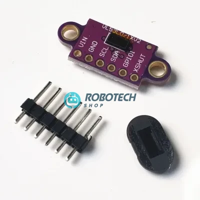 VL53L0X ToF Laser Ranging Sensor Module | 940nm Distance Measurement | I2C IIC | GY-VL53L0XV2 | VL53L0X ToF লেজার র্যাঞ্জিং সেন্সর মডিউল | 940nm দূরত্ব পরিমাপ | I2C IIC | GY-VL53L0XV2