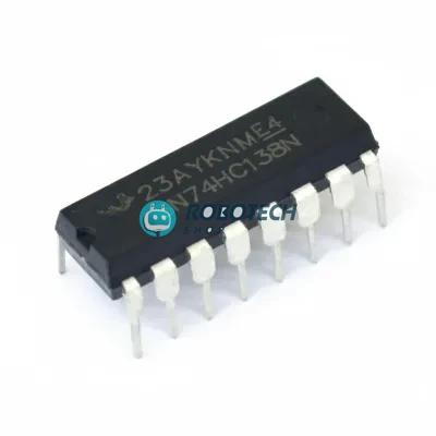 74138 Decoder / 3-to-8 Line Demultiplexer IC | TTL Logic 74 Family Digital Decoder for Arduino & Microcontroller Projects