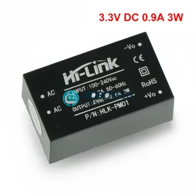 HLK-PM01 AC-DC Intelligent Power Supply Module (220V AC to 3.3V DC)