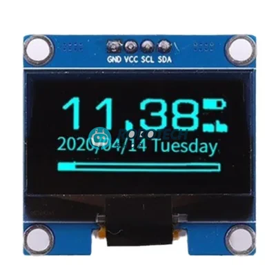 1.3 Inch I2C OLED Display Module 128x64 for Arduino, ESP32 & Microcontrollers