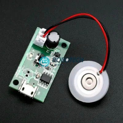 5V Mini USB Ultrasonic Mist Maker Humidifier Nebulizer DIY Module | মিনি USB 5V আলট্রাসনিক হিউমিডিফায়ার নেবুলাইজার DIY মিস্ট মেকার ফগার মডিউল