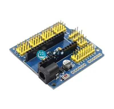 Arduino Nano I/O Extension Shield – 3-Pin Breakout Board for Sensors & ServosArduino Nano I/O Extension Board | Shield – 3-Pin Breakout Board for Sensors & Servos