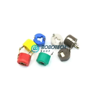 Adjustable Trimmer Capacitor Variable Ceramic Capacitor PCB Mount for RF Tuning