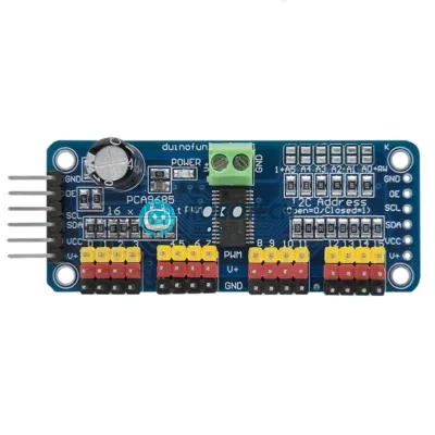 PCA9685 16-Channel 12-Bit PWM Servo Driver Module I2C for Arduino / ESP32