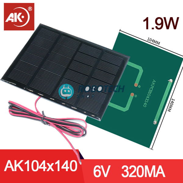 6V Mini Solar Panel – 1.9W / 3W Variants for DIY, Charging & Electronics Projects 2 6V Mini Solar Panel – 1.9W / 3W Variants for DIY, Charging & Electronics Projects - Image 2