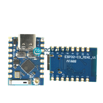 ESP32-C3 Mini Development Board – WiFi + Bluetooth USB Type-C