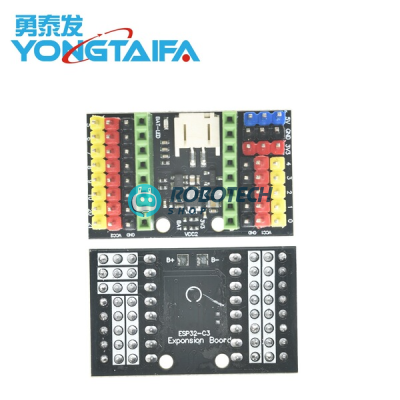 ESP32-C3 Expansion Board – GPIO Breakout Shield with Power Distribution