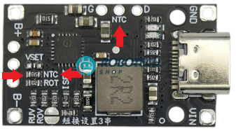 IP2326 Type-C 2S / 3S Lithium Battery Charger Module – 8.4V / 12.6V, Up to 1.5A 4 IP2326 Type-C 2S / 3S Lithium Battery Charger Module – 8.4V / 12.6V, Up to 1.5A - Image 4